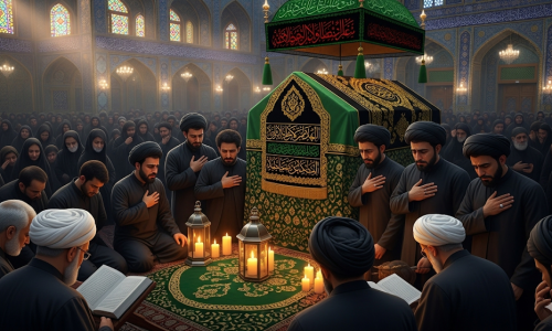 مراسم سوگواری شهادت پیامبر(ص) و ائمه معصومین(ع)